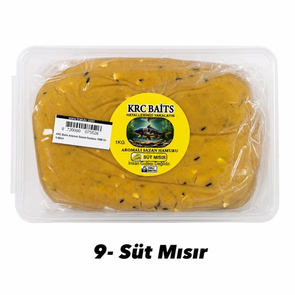 KRC Baits Aromalı Sazan Hamuru 1000 Gr - Resim 10