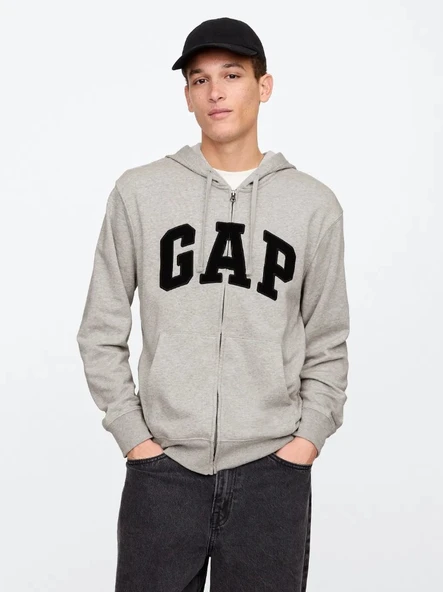 Gap V-Frch Ft Herıtage Logo Po Fz - 868454009 Erkek Kapüşonlu Sweatshirt ürün görseli 1
