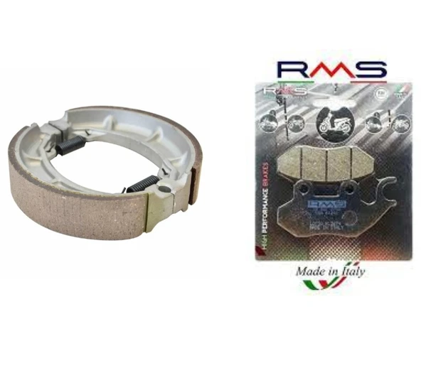Sym Jet 14 125 İE Ön ve Arka Fren Balata Takımı RMS RM01 ürün görseli 1