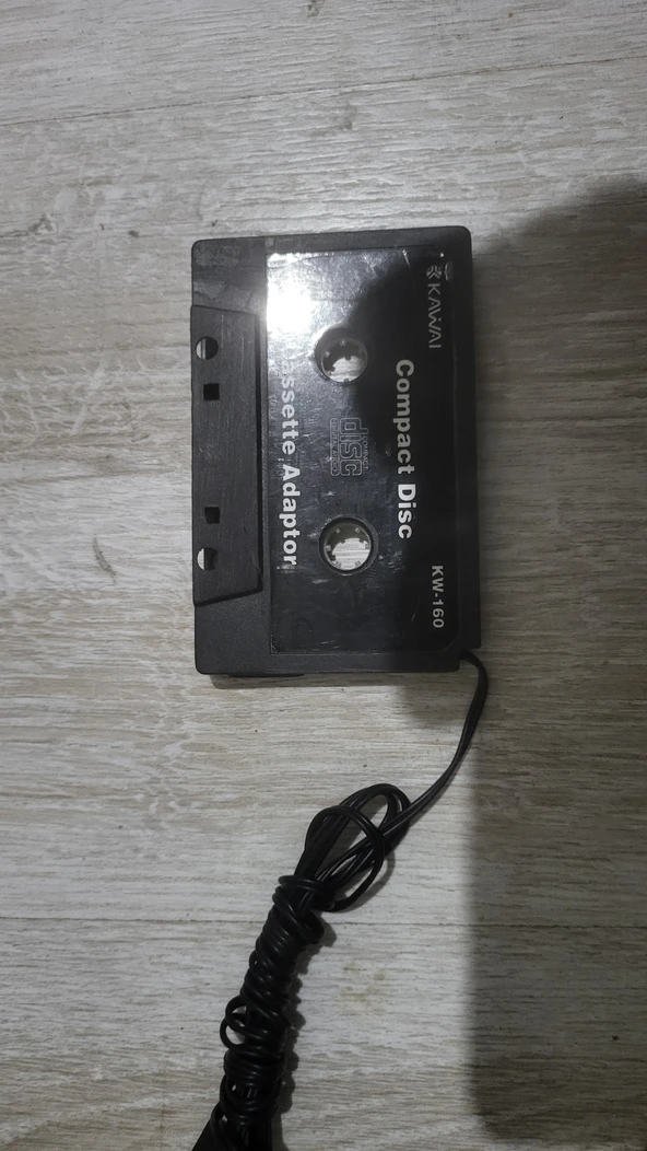 Kaset aux mp3 adaptör Dönüştürücü ıkinci el sağlam ürün görseli 1