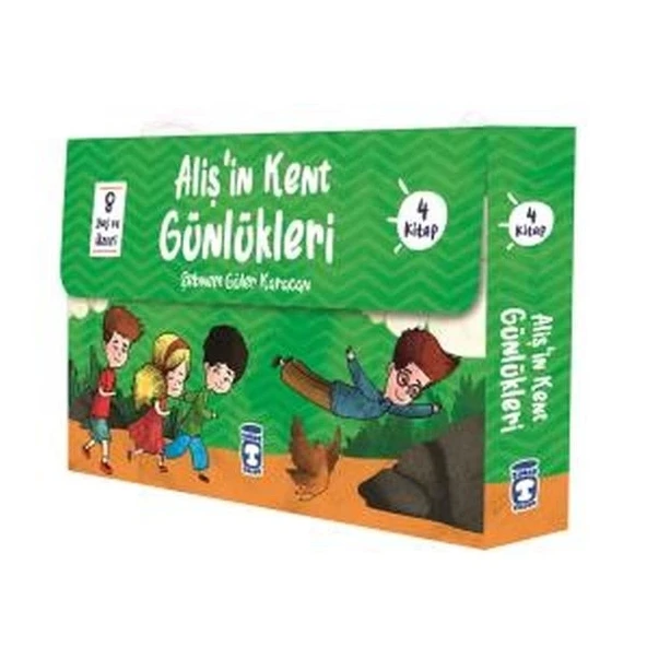Alişin Kent Günlükleri - Set (4 Kitap) ürün görseli 1
