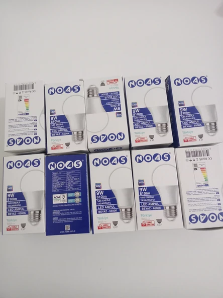 NOAS 9 WATT LED AMPUL ürün görseli 1