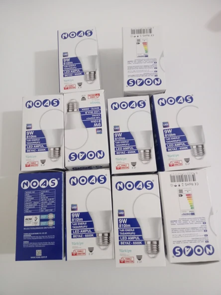 NOAS 9 WATT LED AMPUL - Resim 2