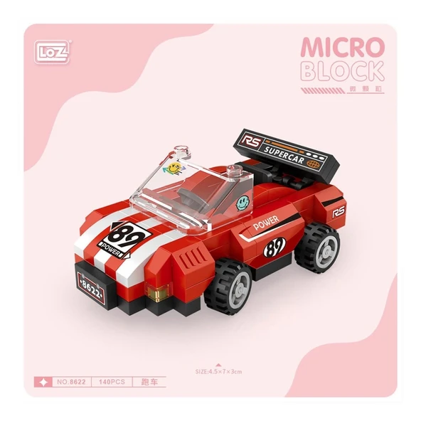 Nessiworld LZ8622 LOZ Blok Oyuncak Mini Poşet -Vagonlife - Resim 2