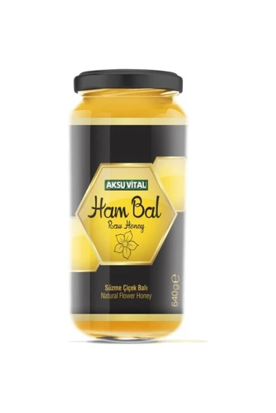 Aksuvital Ham Bal Süzme Çiçek Balı 640gr ürün görseli 1