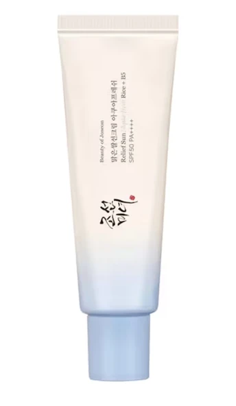 Beauty Of Joseon Relief Sun Aqua-fresh: Rice + B5 Spf50+ - Pirinç Ve B5 İçeren Güneş Kremi 50 ml ürün görseli 1