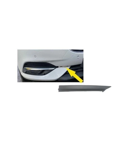Opel İnsignia B Ön Tampon Sağ Sis Kapağı Yan Çıtası İthal ürün görseli 1
