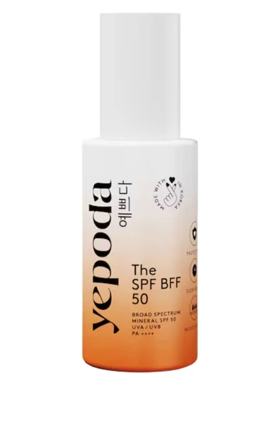 Yepoda The SPF BFF 50 – Renkli Geniş Spektrumlu Mineral Güneş Kremi SPF 50 50 ml ürün görseli 1