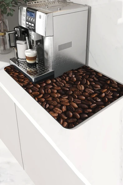 Valerine Life Kahve Makinesi Matı Sıvı Geçirmez Kaymaz Yıkanır Çaycı Çay Espresso Makinesi Pad 35x45cm 27KHD250210 ürün görseli 1
