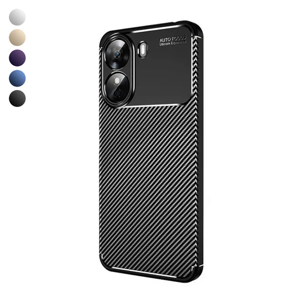 Xiaomi Poco X7 Pro Kılıf Focus Carbon Silikon Kapak ürün görseli 1