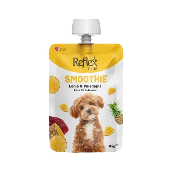 Smoothie Kuzu Etli ve Ananaslı Likit Köpek Ödülü 85 gr ürün görseli 1