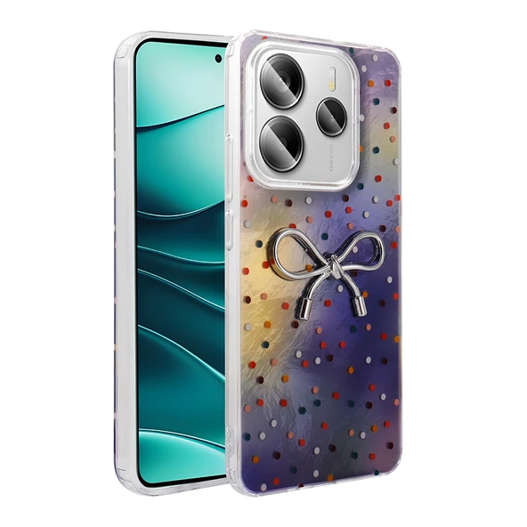 Xiaomi Redmi Note 14 Kılıf Kamera Korumalı Figürlü Ponti Silikon Kapak ürün görseli 1