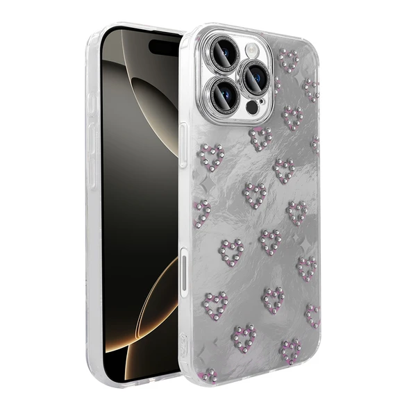 iPhone 16 Pro Max Kılıf Kamera Korumalı Figürlü Ponti Silikon Kapak ürün görseli 1