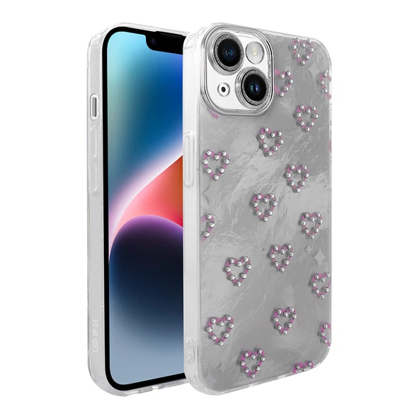 iPhone 14 Kılıf Kamera Korumalı Figürlü Ponti Silikon Kapak ürün görseli 1