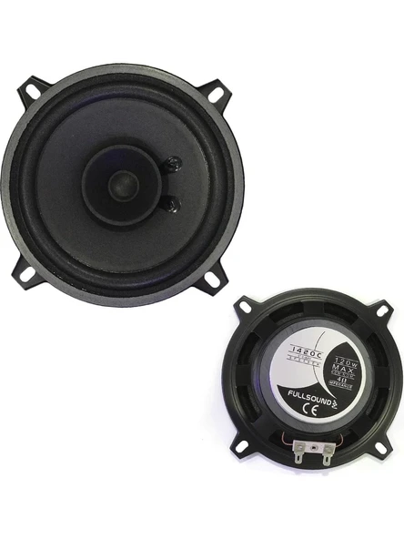 Fullsound FS-1340D 13cm 120W Düz Oto Hoparlör 2 AD. ürün görseli 1