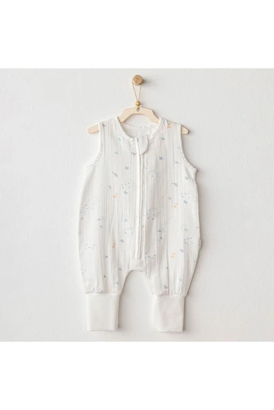 Andy Wawa Bebek Muslin Beyaz Tulum AC25610 ürün görseli 1