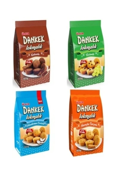 Ülker Dankek Lokmalık 160 gr 4 lü Karma Paket ürün görseli 1