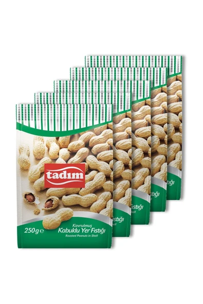 Tadım Kabuklu Yer Fıstığı 250 gr X 5 Adet ürün görseli 1