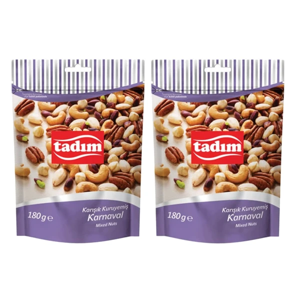 Tadım Karışık Kuruyemiş Karnaval 180 gr 2 li ürün görseli 1