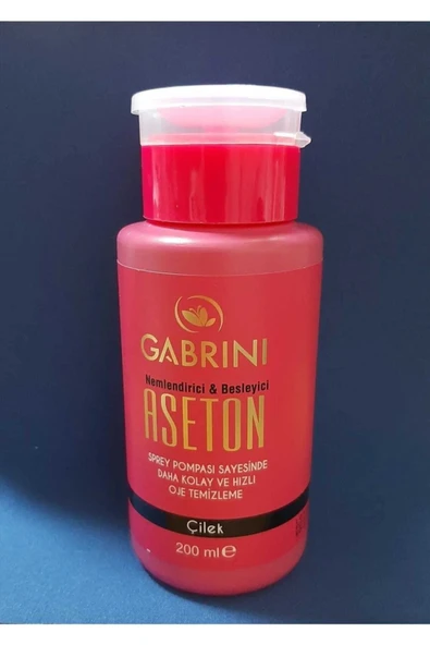 Gabrini Nemlendirici & Besleyici Pompalı Aseton 200 Ml ürün görseli 1