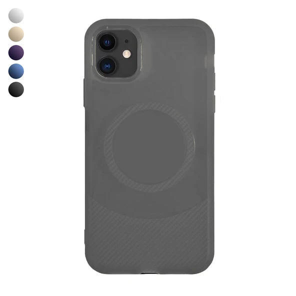iPhone 11 Kılıf Maya Karbon Seri Silikon Kapak ürün görseli 1