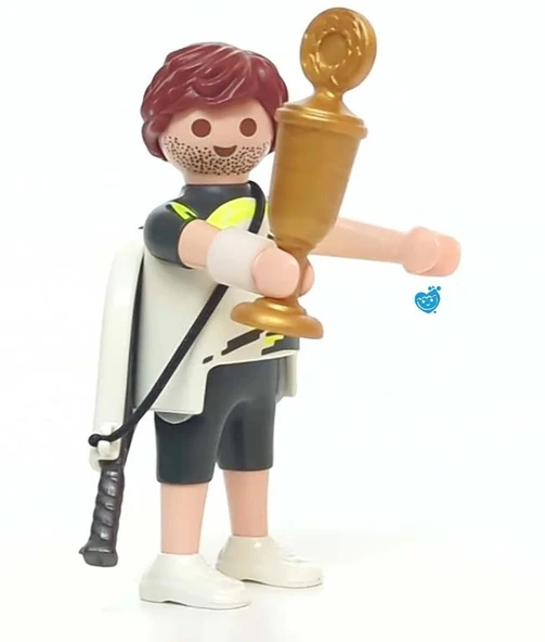Playmobil Figures 70939 Series 24 - 10 Tennis Champion ürün görseli 1