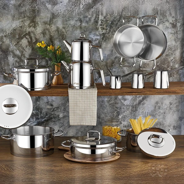 Aryıldız Vento Prestige Steel 20 Parça Ideal Set Ar20867 ürün görseli 1