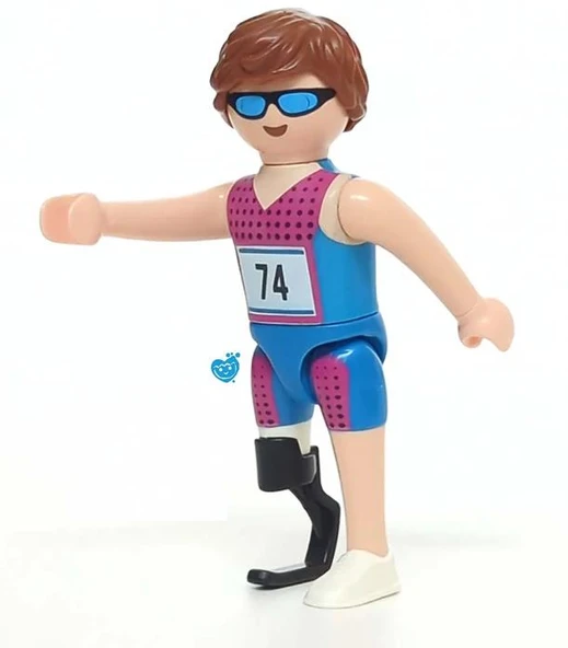 Playmobil Figures 70939 Series 24 - 6 Athlete Paralimpics ürün görseli 1