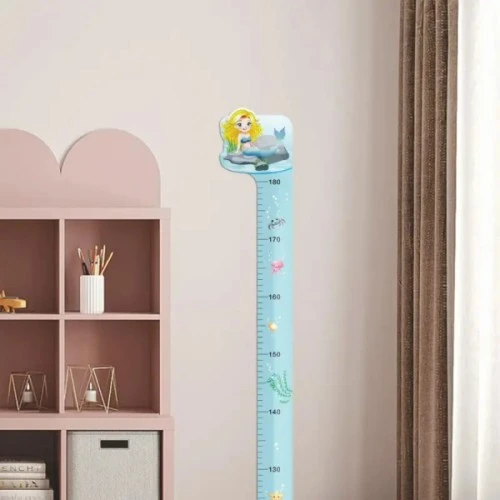 Periboia Sevimli Deniz Kızı Boy Ölçüsü Sticker ürün görseli 1