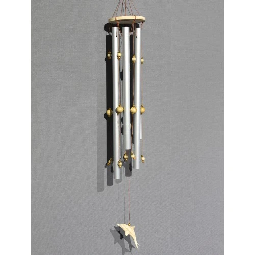 Periboia Boncuklu Metal Rüzgar Çanı Model 2 ürün görseli 1