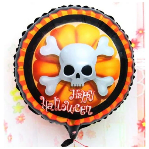 Periboia Halloween Kuru Kafa Folyo Balon 18 inç ürün görseli 1