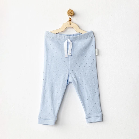 Andywawa Ac25556 Pants Jacquard Basic Pantolon Blue ürün görseli 1