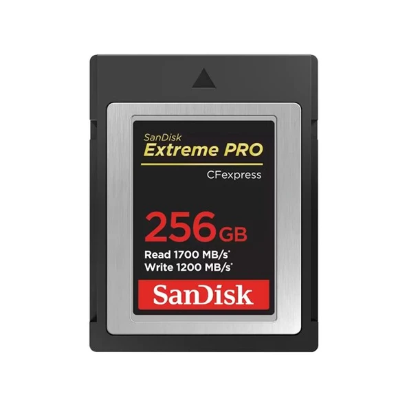 SANDISK 256GB CFEXPRESS EXTREME PRO SDCFE-256G-GN4NN COMPACT FLASH HAFIZA KARTI ürün görseli 1