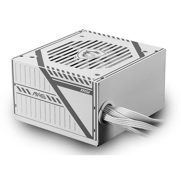 MSI 650W 80+ BRONZE MAG A650BNL WHITE POWER SUPPLY ürün görseli 1