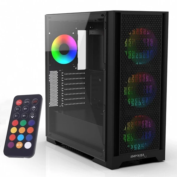 INCA EMG-17XB Gaming Mid-Tower PC Kasası ARGB Kontrolcü ürün görseli 1