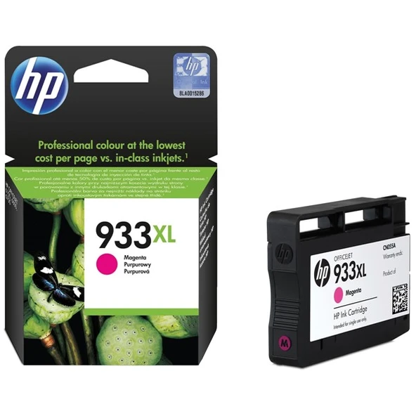 Hp Cn055ae (933Xl) Macenta Yuksek Kapasıtelı Murekkep Kartusu 825 Sayfa ürün görseli 1