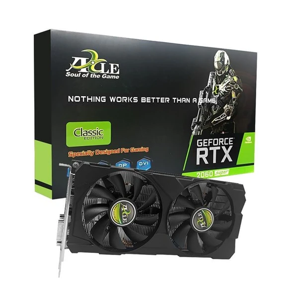 AXLE GTX1660TI 6GB AX-GTX1660TI/6GD6P2DIP GDDR6 192bit HDMI DP PCIe 16X v3.0 ürün görseli 1