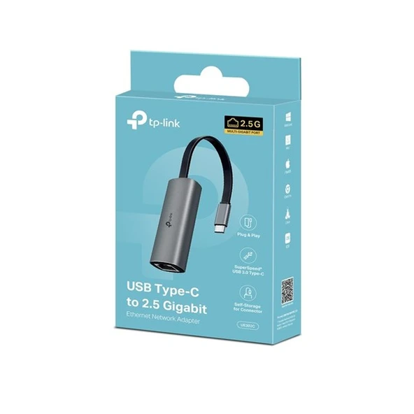 TP-LINK UE302C USB Type-C - 2.5 Gigabit Ethernet - Resim 3