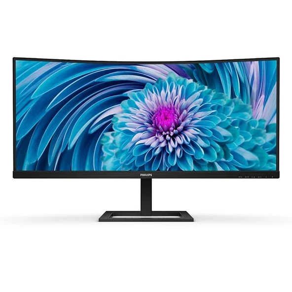 PHILIPS 34" VA 346E2CUAE-00 1MS 100HZ HDMI-DP USBC KAVISLI MONİTÖR 3440X1440 ürün görseli 1