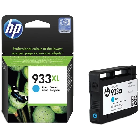 Hp Cn054ae (933Xl) Camgobegı Yuksek Kapasıtelı Murekkep Kartusu 825 Sayfa ürün görseli 1
