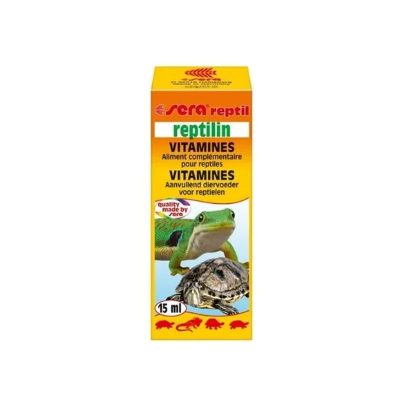 Sera Reptilin 15 Ml Kaplumbağa Vitamini ürün görseli 1