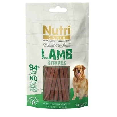 Nutri Canin Tahılsız Kuzu Etli Köpek Ödülü 80 gr ürün görseli 1