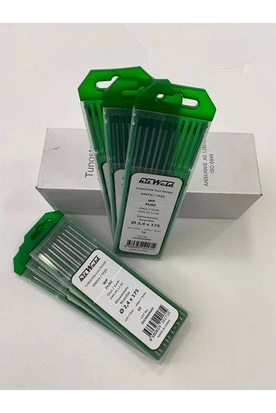 kitWeld Tungsten Elektrot Yeşil 2.40x175 - 10 Adet ürün görseli 1