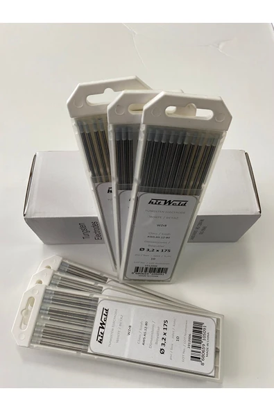 kitWeld Tungsten Elektrot Beyaz 3.20x175 - 10 Adet ürün görseli 1