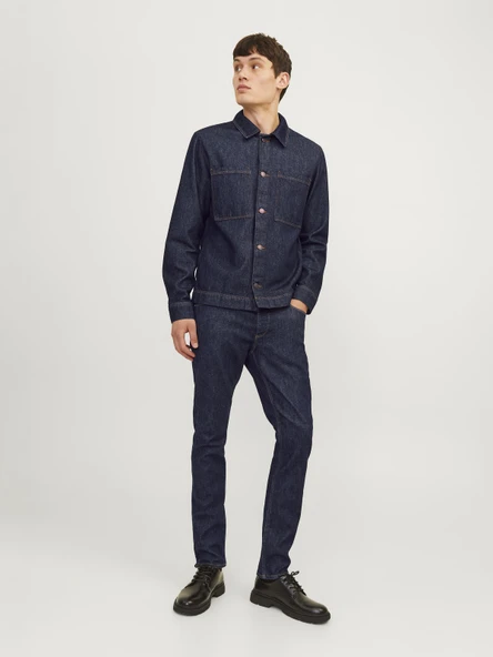JACK JONES Glenn Model Erkek Slim Fit Kot Pantolon 12261862 ürün görseli 1