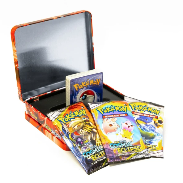 Pokemon Tın Box Oyun Kartları - Resim 2