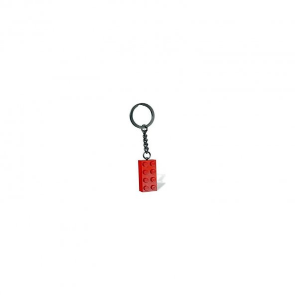 Lego Classic 850154 2x4 Stud Kırmızı Anahtarlık ürün görseli 1