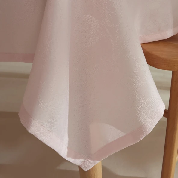 Karaca Home Elizabeth Masa Örtüsü Pudra - Resim 2