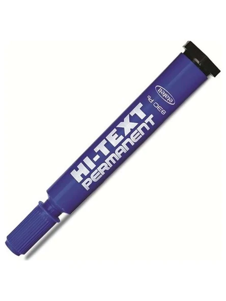 HI-TEXT PERMANENT MARKER YUVARLAK UC MAVI (830PB) ürün görseli 1