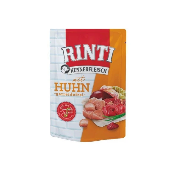 RINTI Pouch Tavuklu Köpek Konservesi 400 g ürün görseli 1